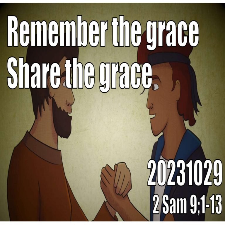 Read more about the article 2 Sam 9:1-13