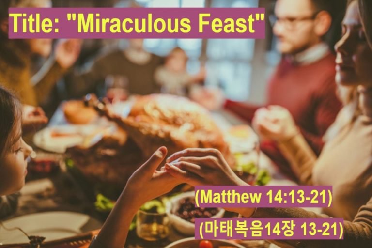 Read more about the article Mattew 14:13-21