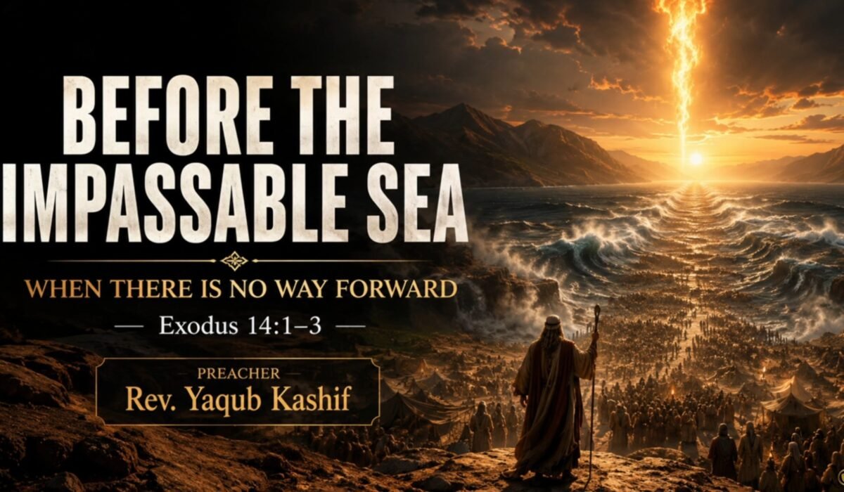 BEFORE THE IMPASSABLE SEA (Exodus 14:1-3)