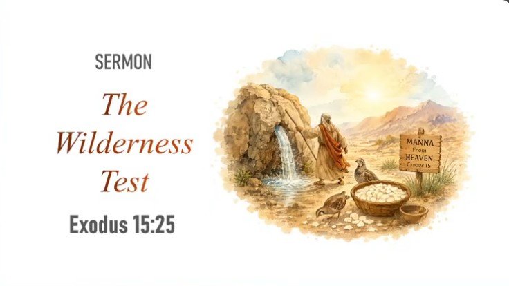 You are currently viewing The Wilderness Test (Exodus 15:25)