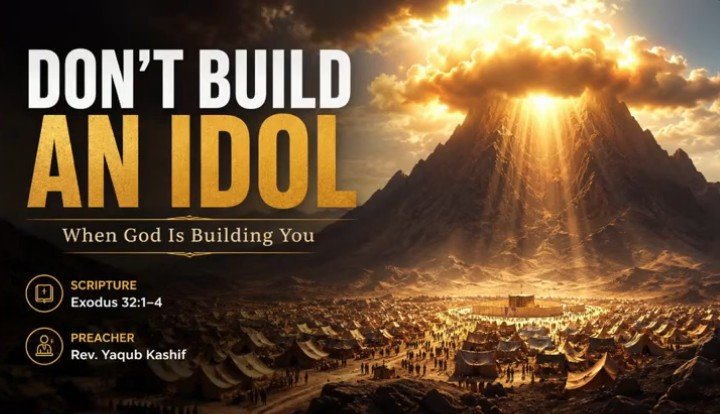 You are currently viewing Don’t Build an Idol (Exodus 32:1~4)