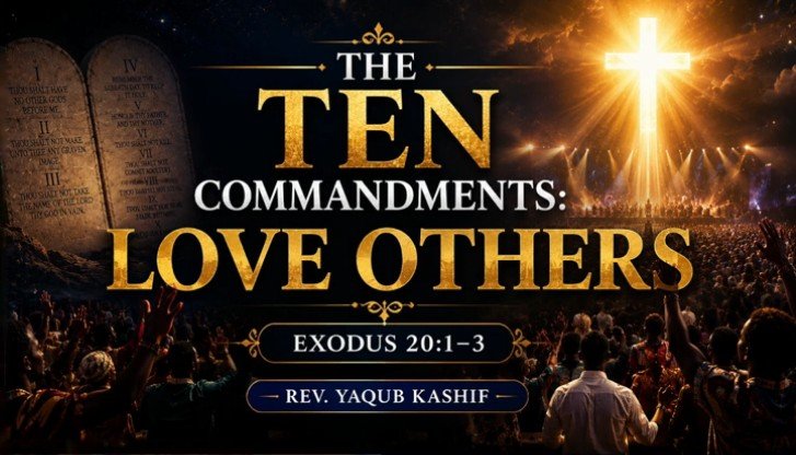 You are currently viewing The Ten Commandments : Love others (Exodus 20:1~3)