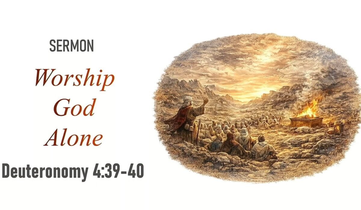 Worship God Alone (Deuteronomy 4:39-40)